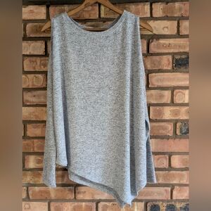Mossimo Cut Out Asymmetrical Long Sleeve Top
